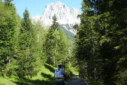 Fahrt mit dem Fahrrad nach Salzburg Bild 16