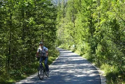 Fahrt mit dem Fahrrad nach Salzburg Bild 21