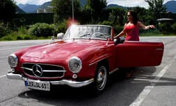 Mercedes 190 Sl Bild 1