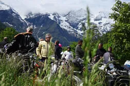 Moped-Ausfahrt- Ferleiten